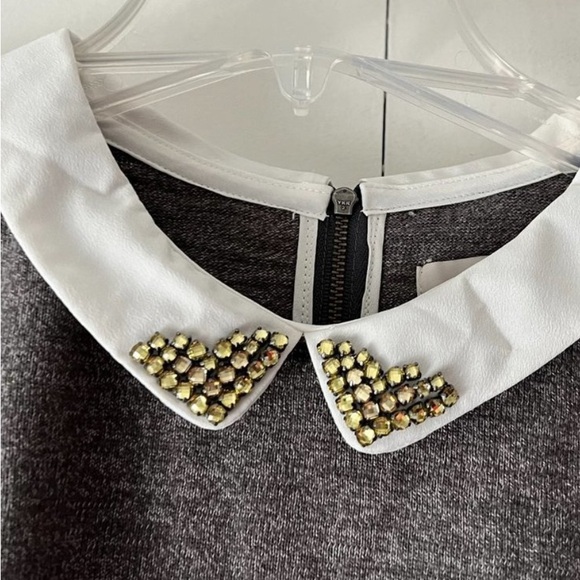 Loft, LOFT 100% Cotton Peter Pan Collar Sweater, Size M - Picture 2 of 12